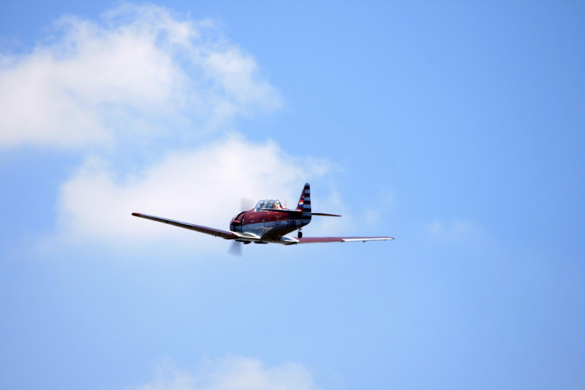 aircraft airborne harvard free photo
