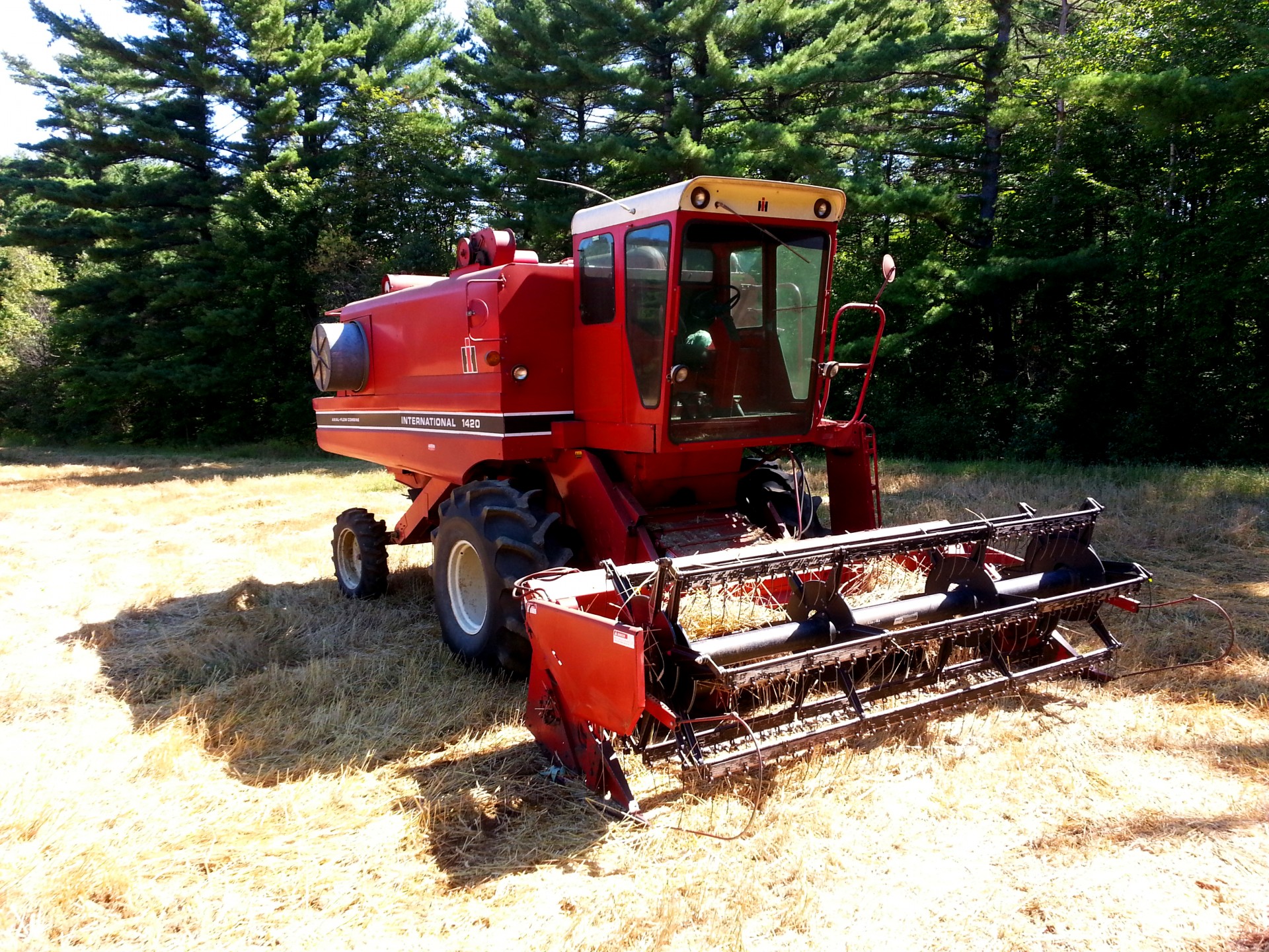 harvester harvest summer free photo