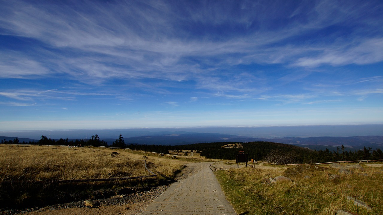 harz brocken hill free photo