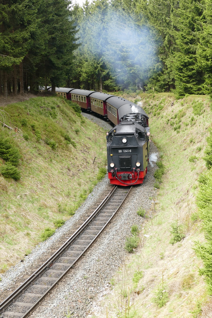 harzquerbahn railway narrow gauge free photo