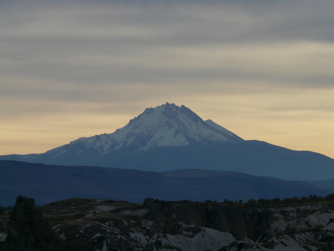 hasan dağı volcano mountain free photo