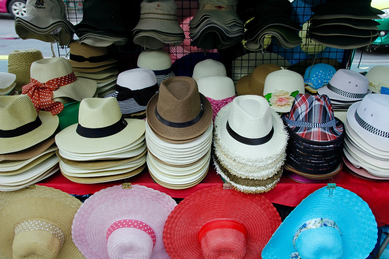 hat cap market free photo