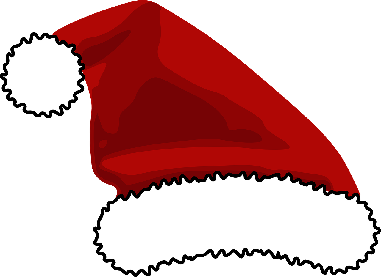 hat santa christmas free photo