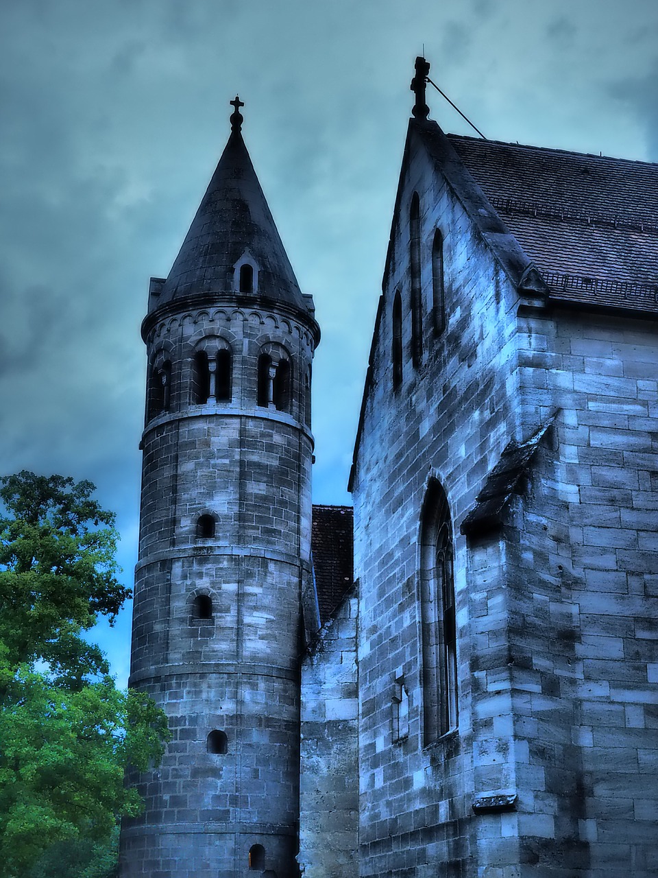 haunted castle castle tower free photo