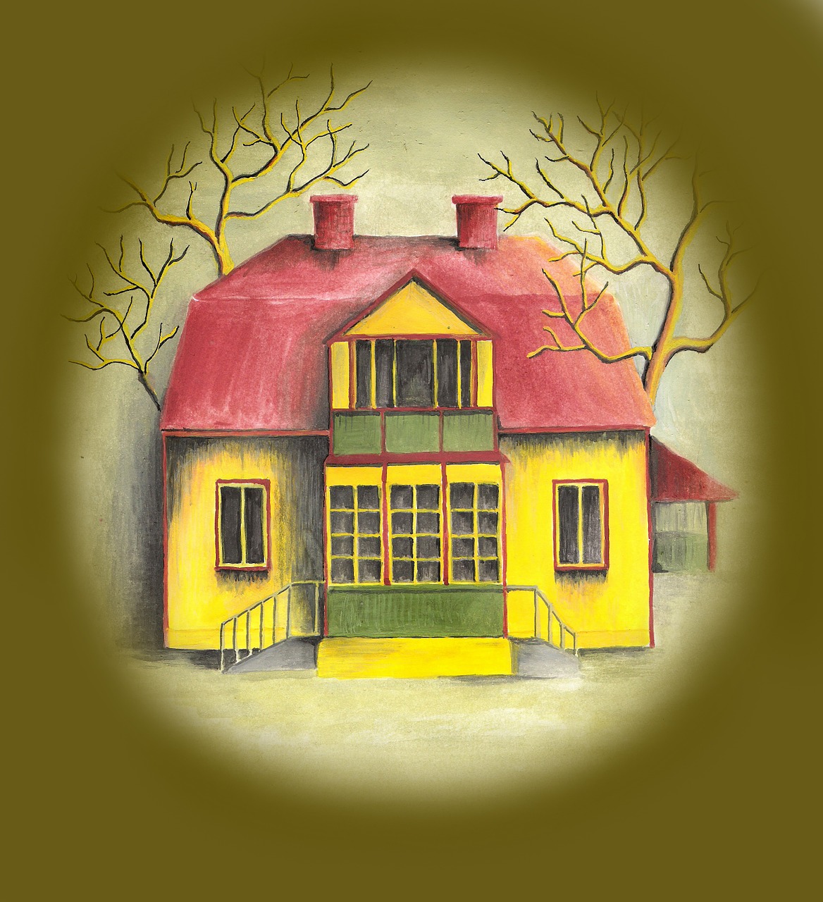 haunted house house villa free photo