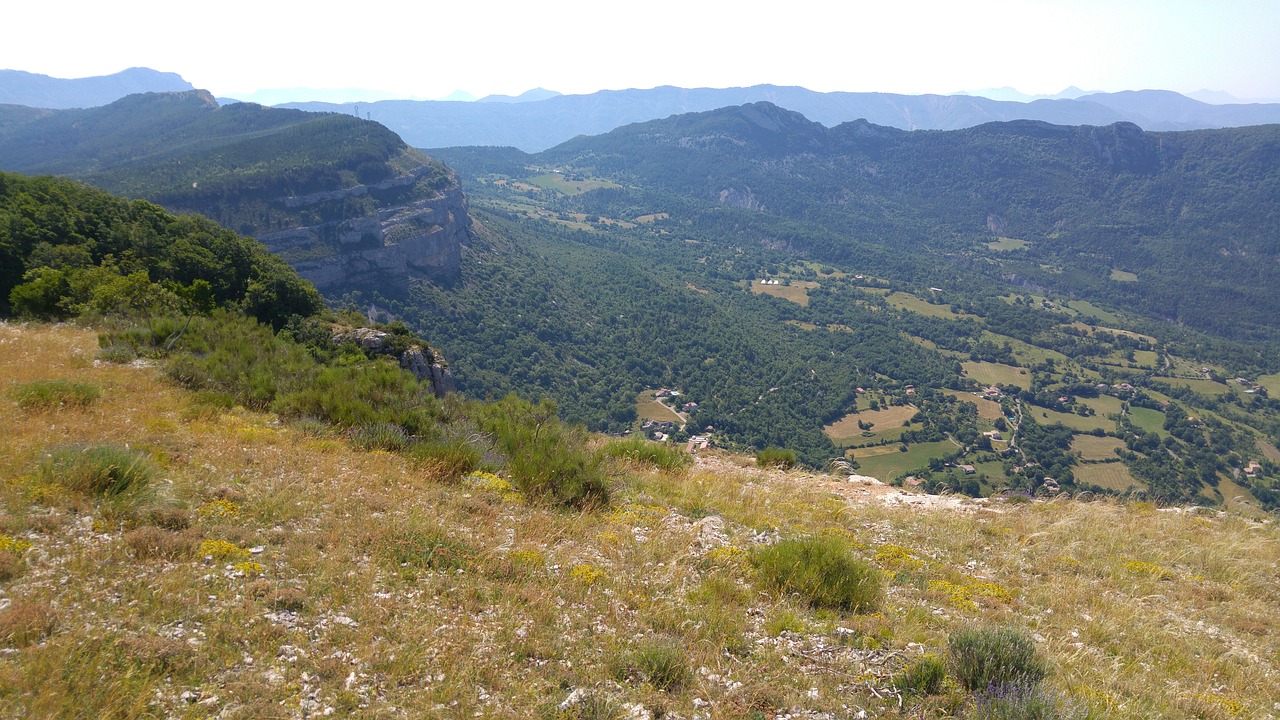 haute provence sisteron panorama free photo