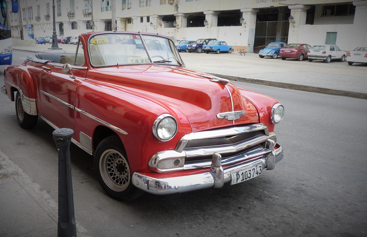 havana cuba oldtimer free photo