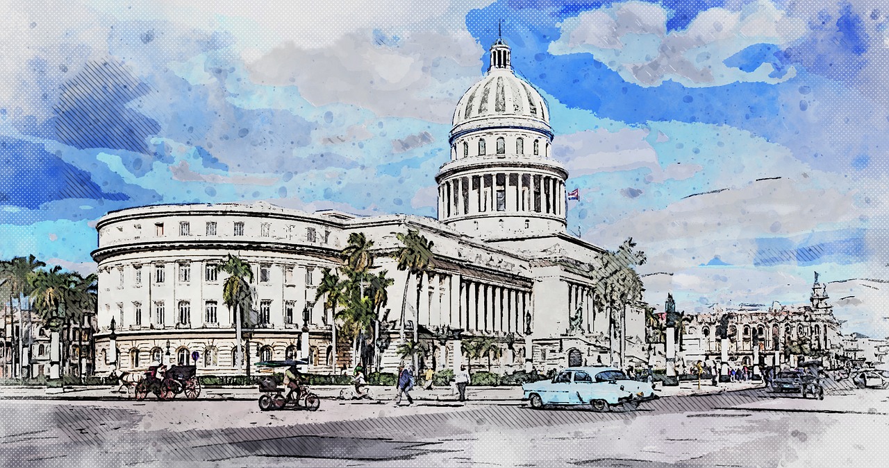 havana  cuba  capitol building free photo