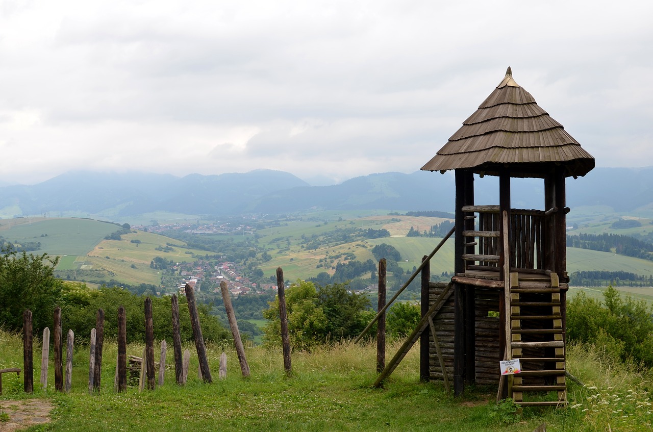 havranok wooden tower lookout tower free photo