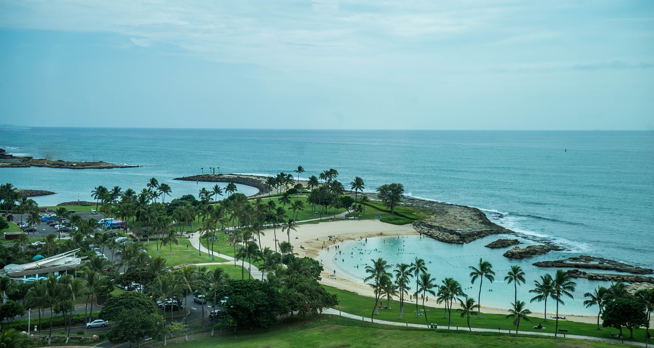 hawaii oahu lagoon free photo