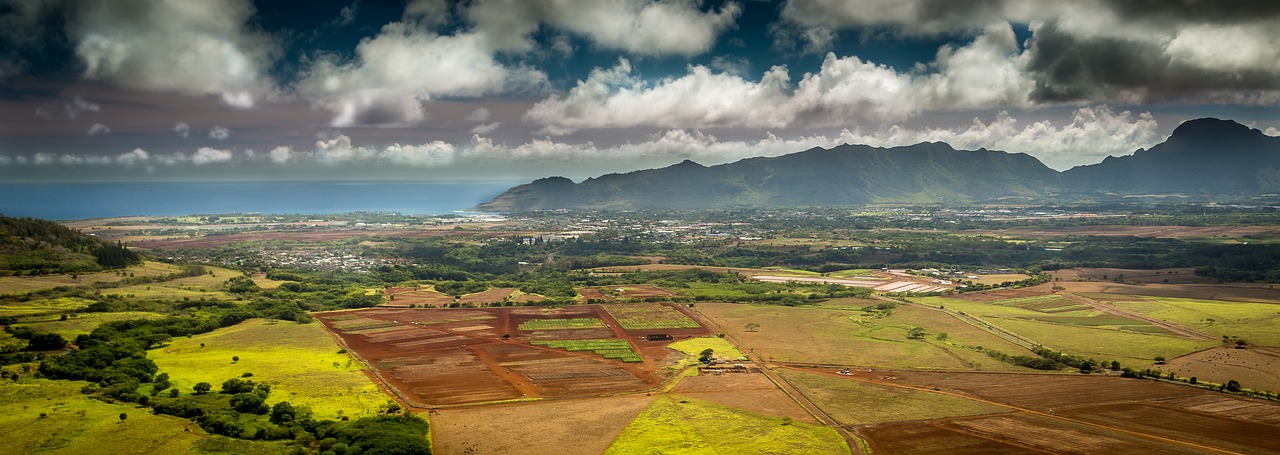 hawaii panorama island free photo