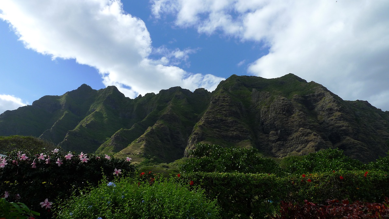 hawaii landscape nature free photo