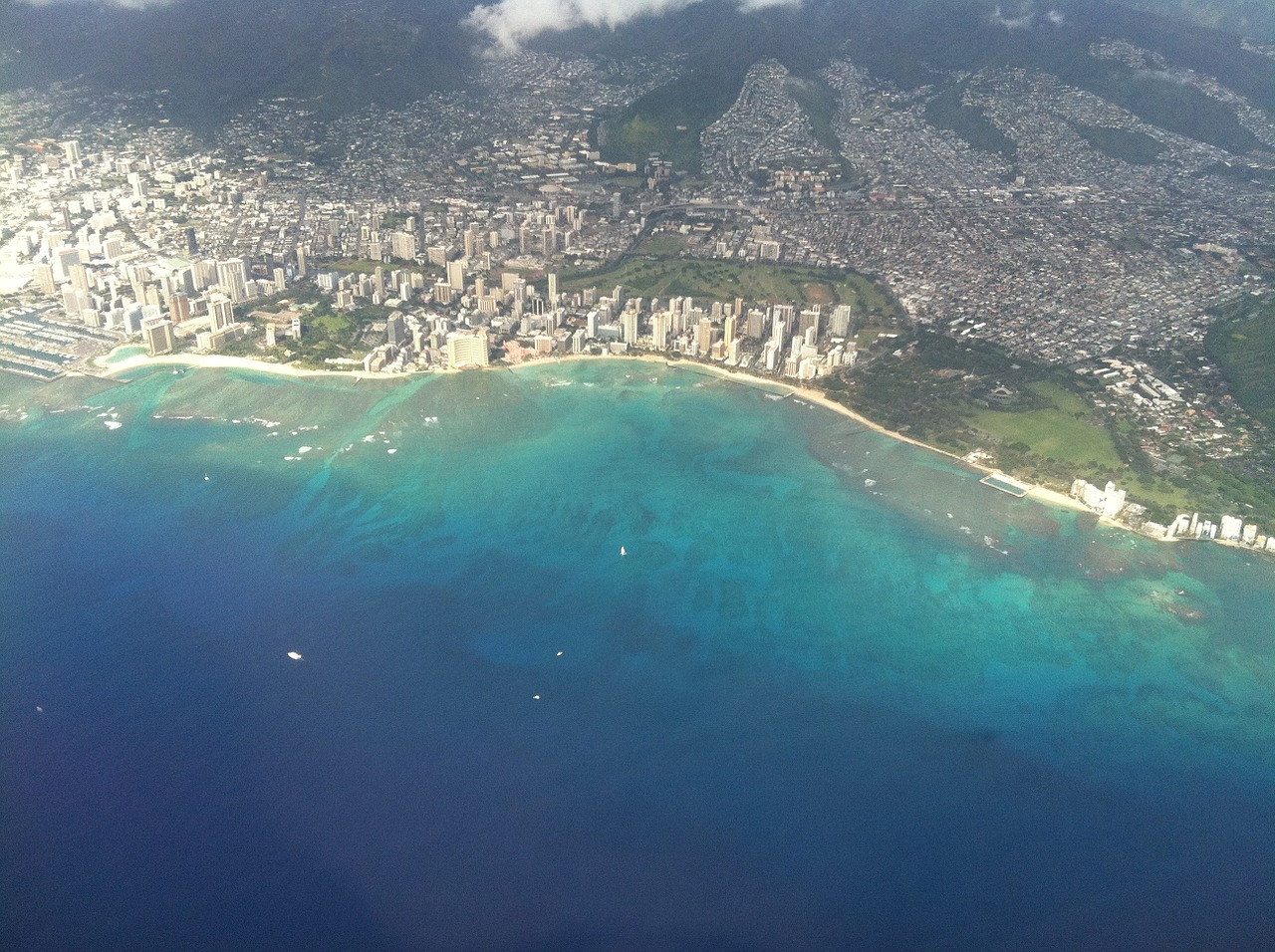 hawaii fly vacation free photo