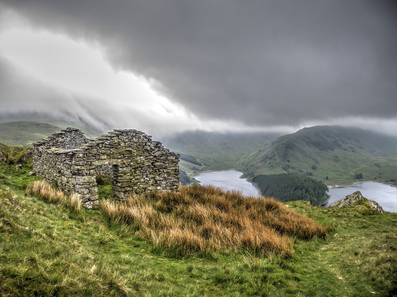 haweswater shelter vista free photo