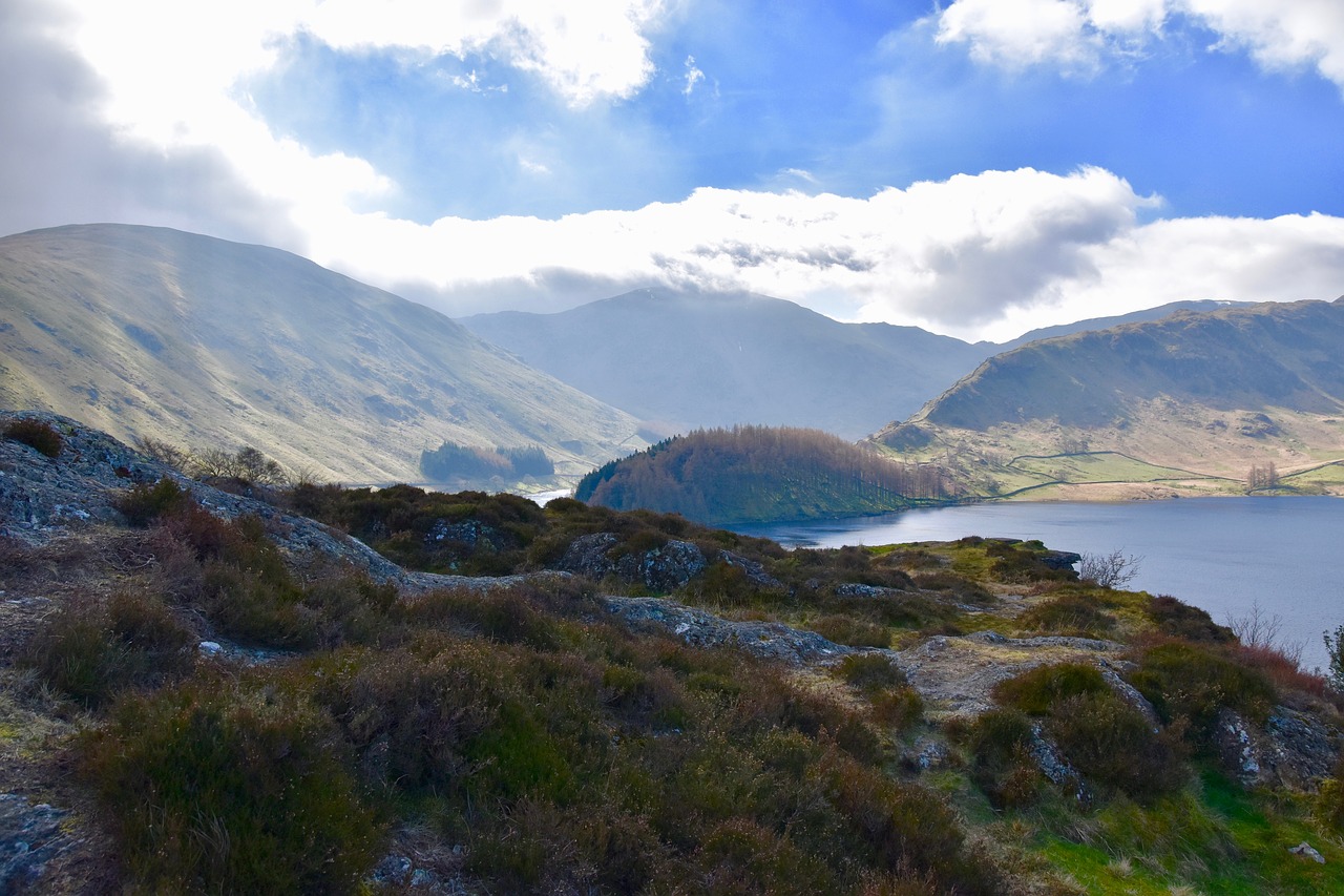 haweswater reservoir  lake district  england free photo