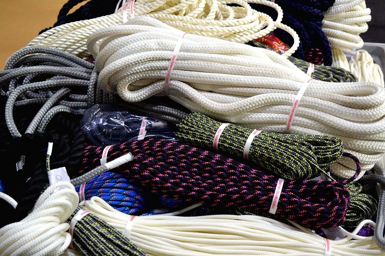 hawsers ropes cords free photo