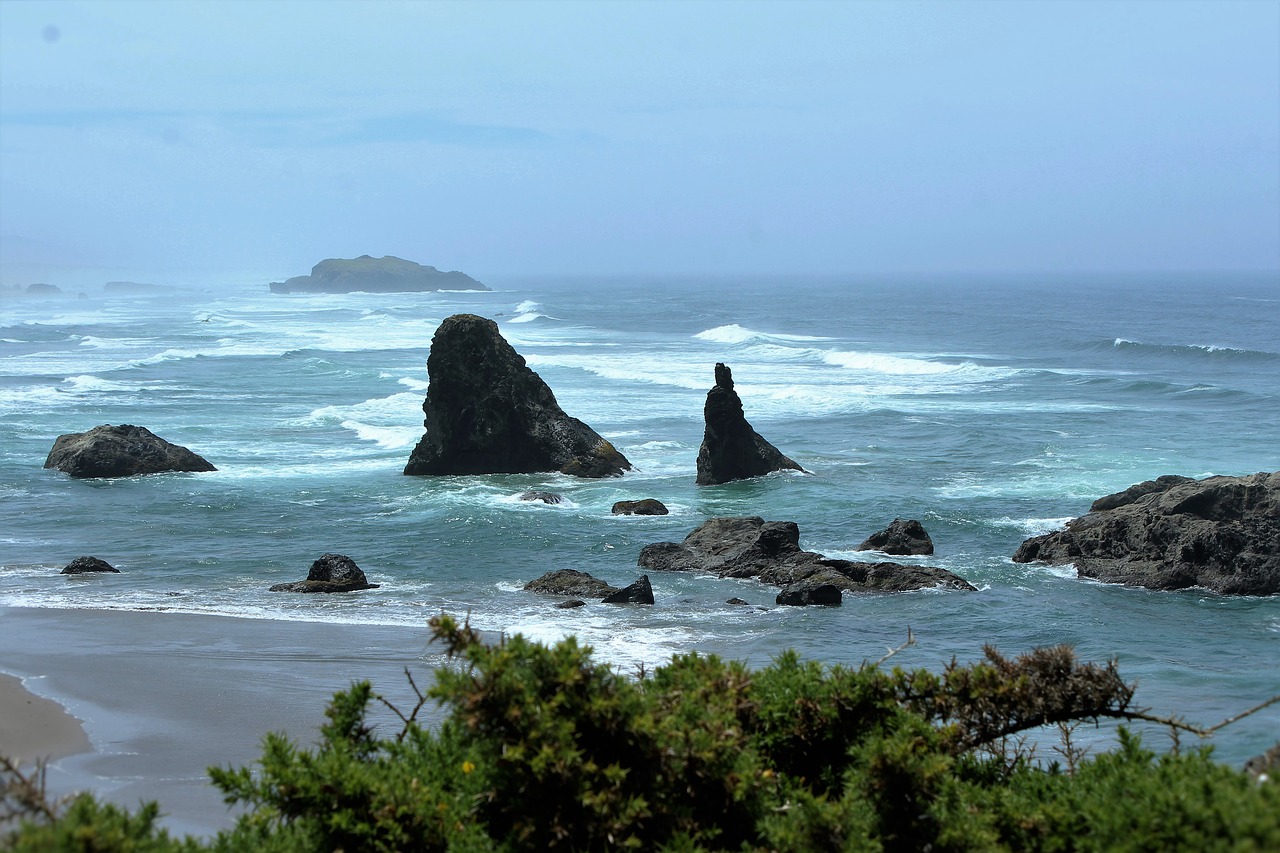 haystack ocean water free photo