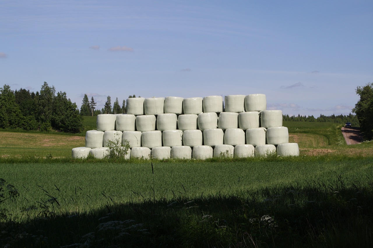 haystack countryside hay free photo