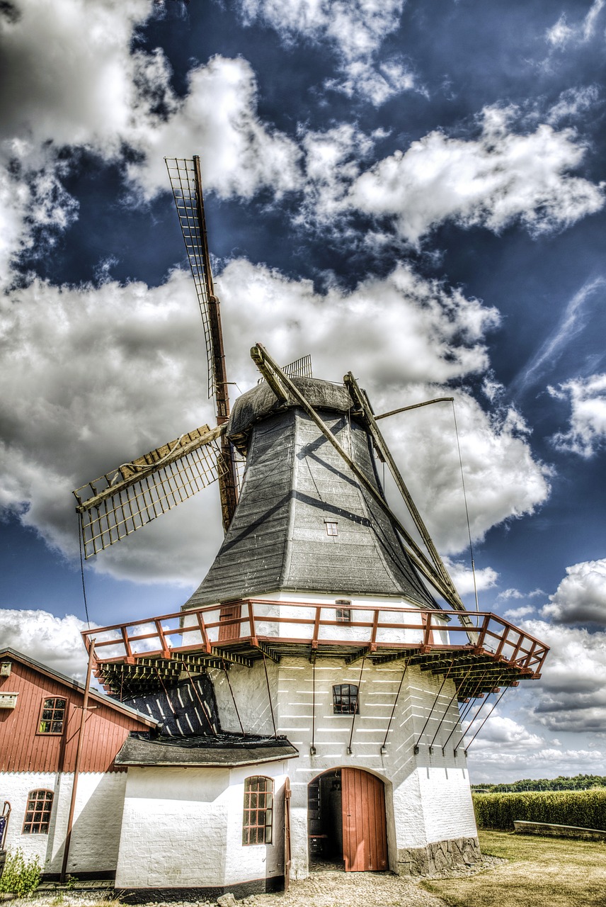 hdr  mill  landmark free photo