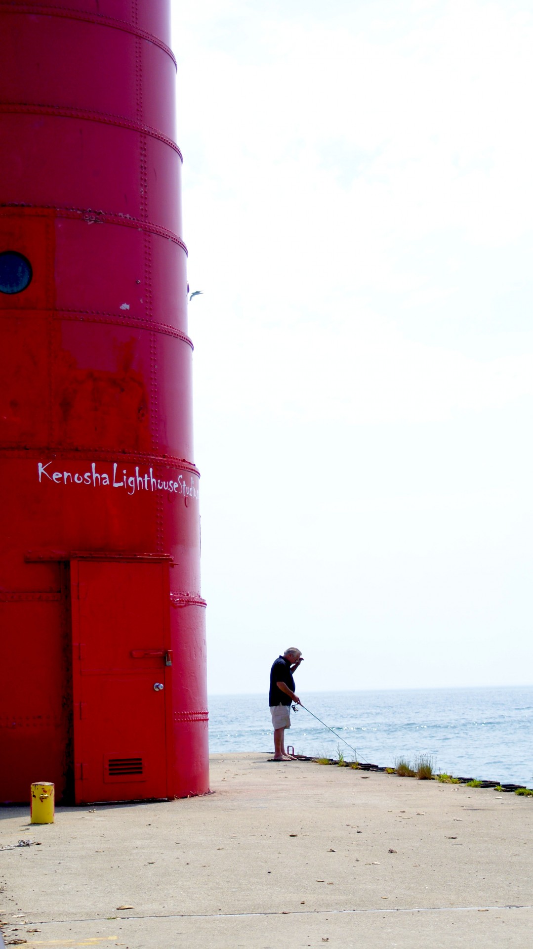 fishing pier lighthouse free photo