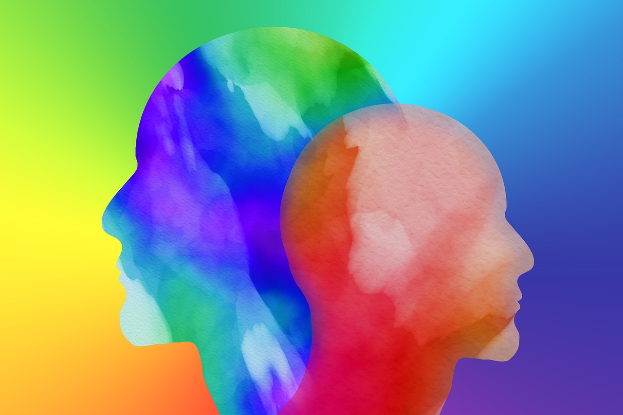 head watercolor background free photo
