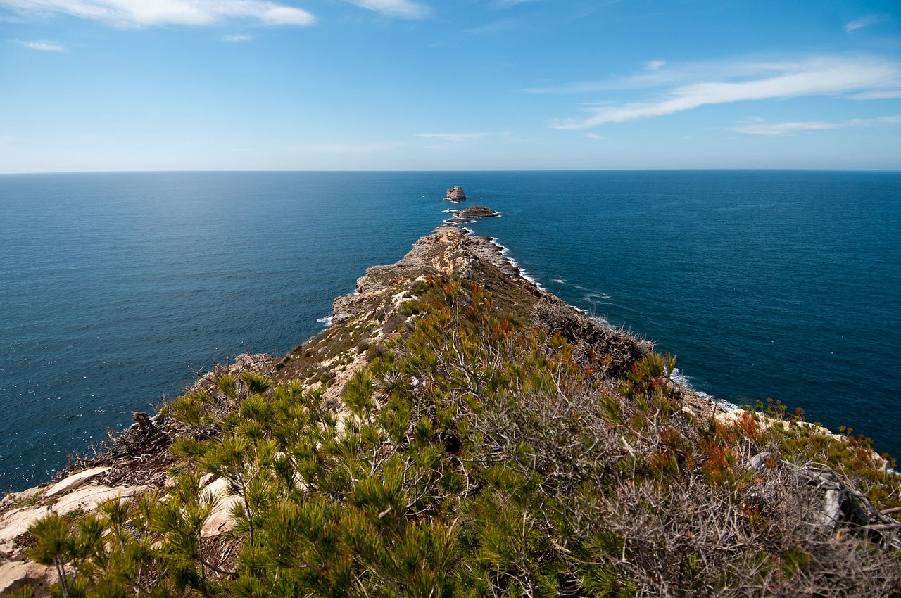 headland mallorca mediterranean free photo