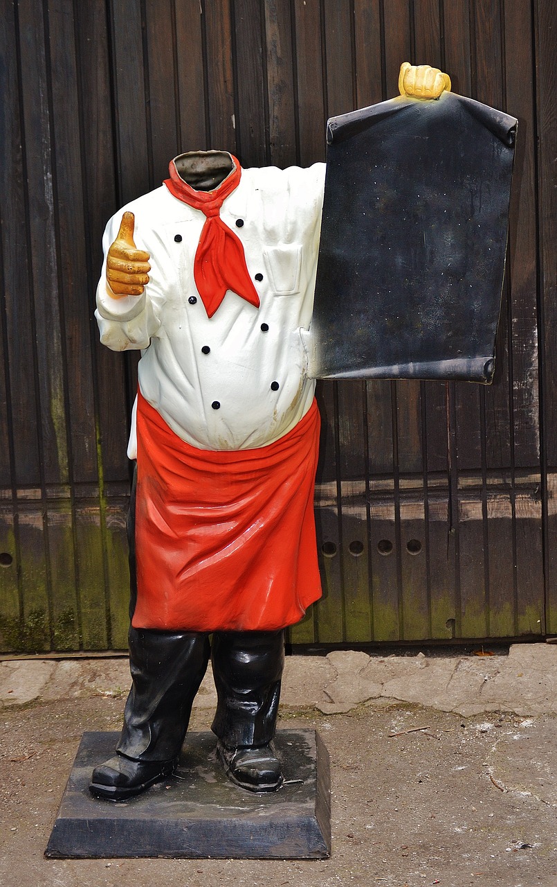 headless cooking figure free photo