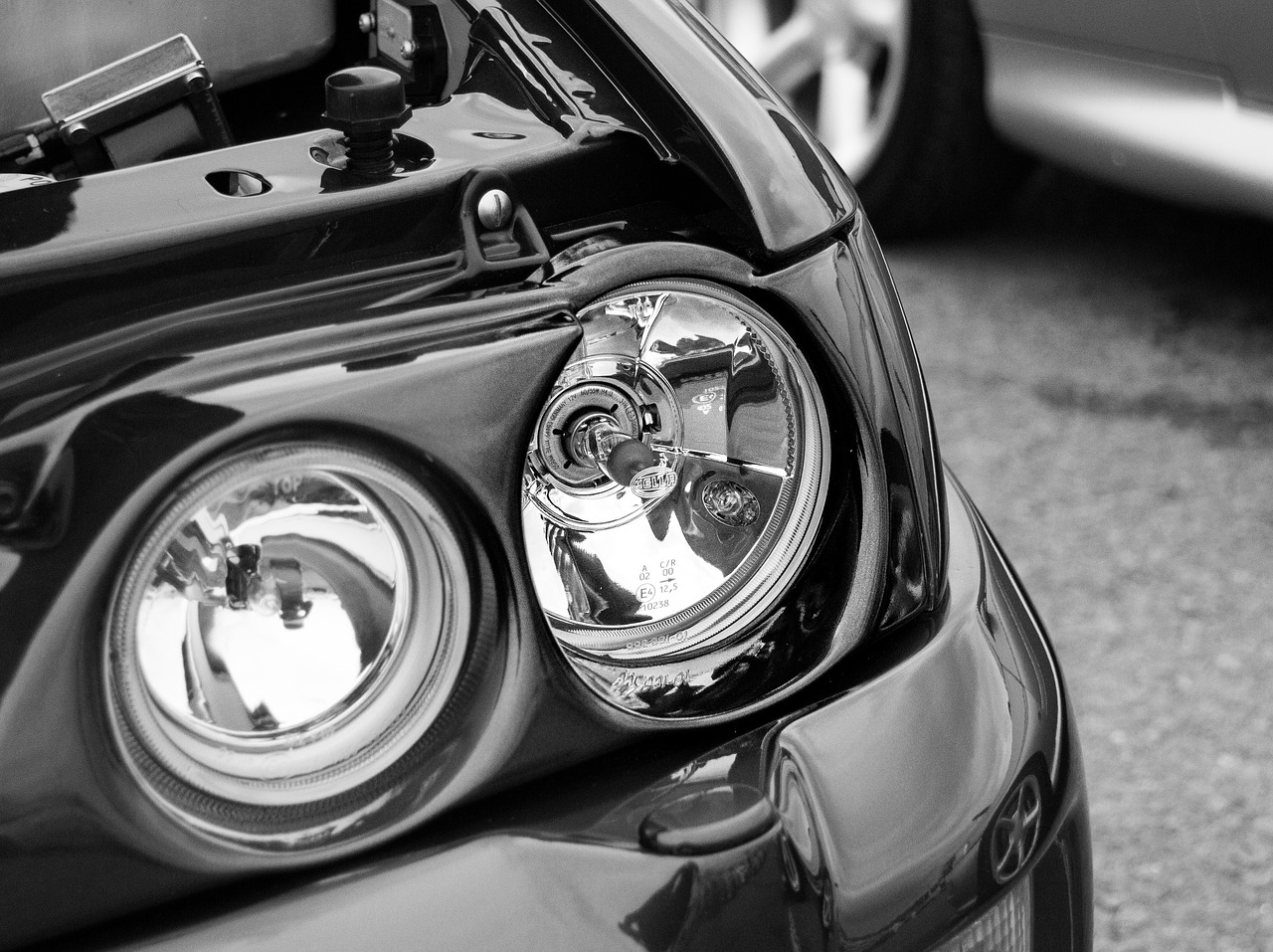 headlight ford car free photo