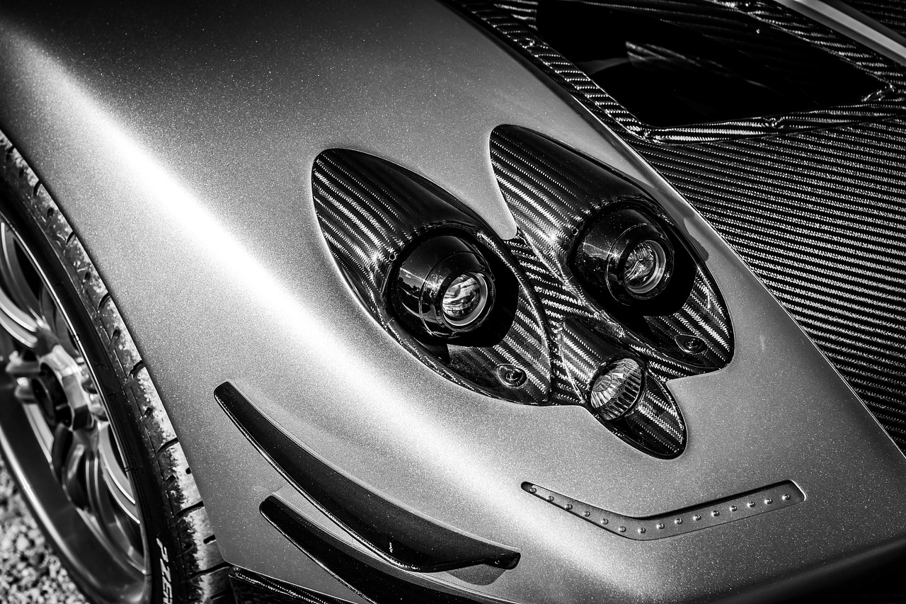 headlight  pagani  pagani zonda free photo