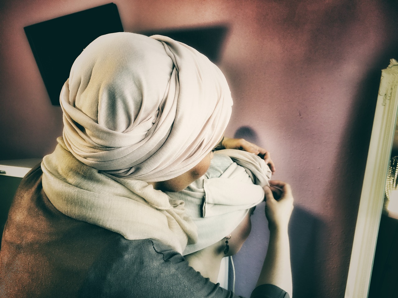 headscarf turban fashion free photo