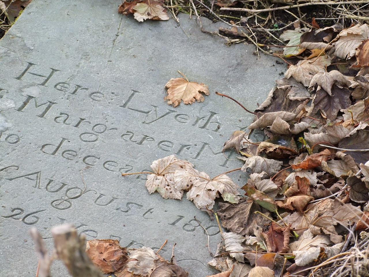 headstone cemetery death free photo