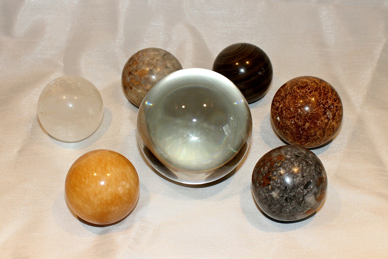 healing stones balls stone free photo