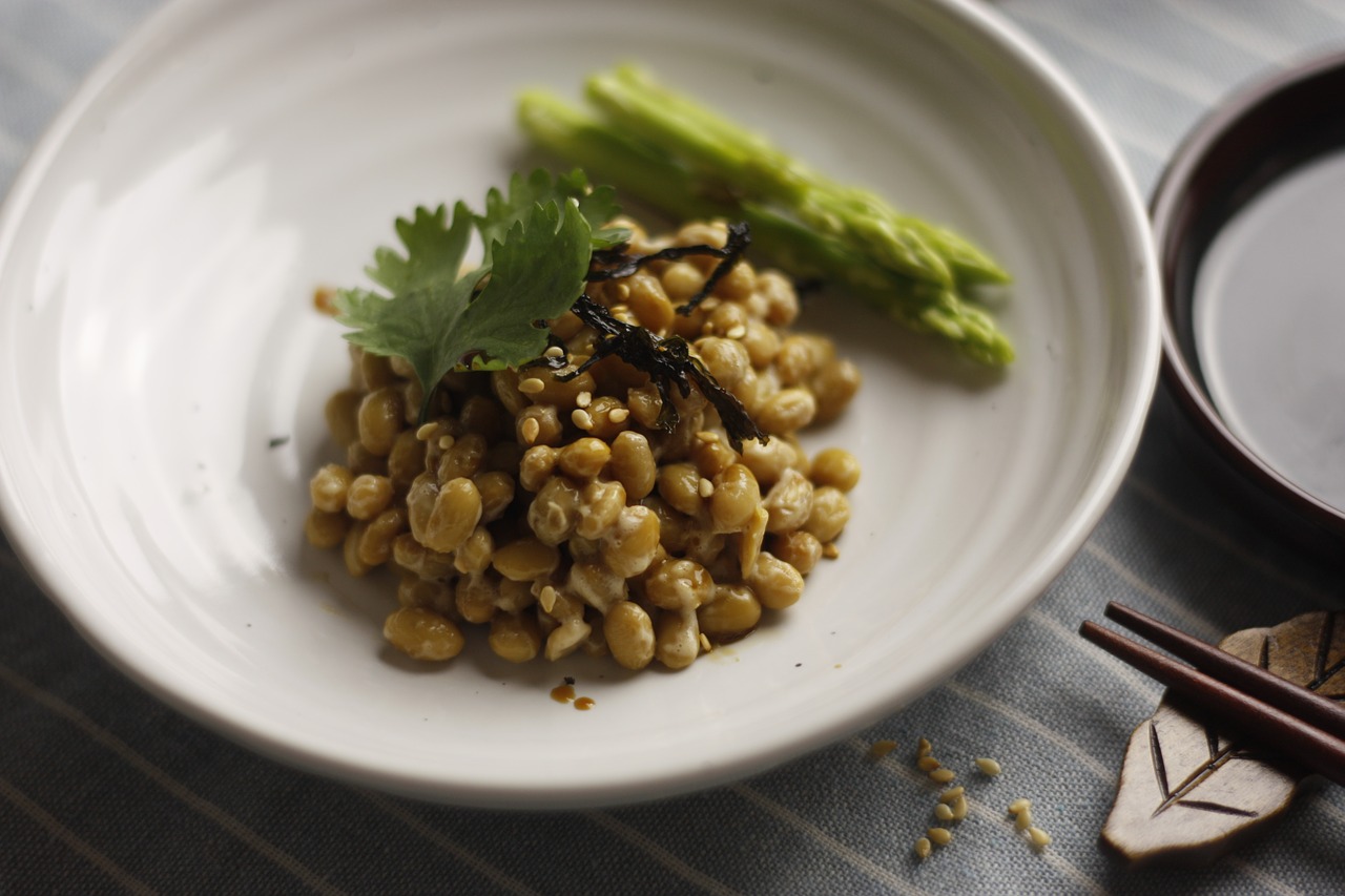 healthy food natto a delicious side dish free photo