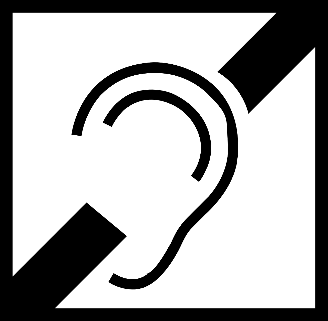 hearing aid induction loop deaf free photo