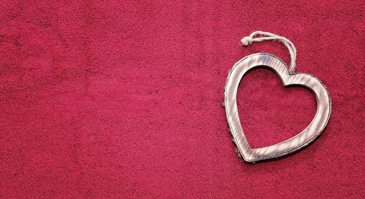 heart wooden heart love free photo