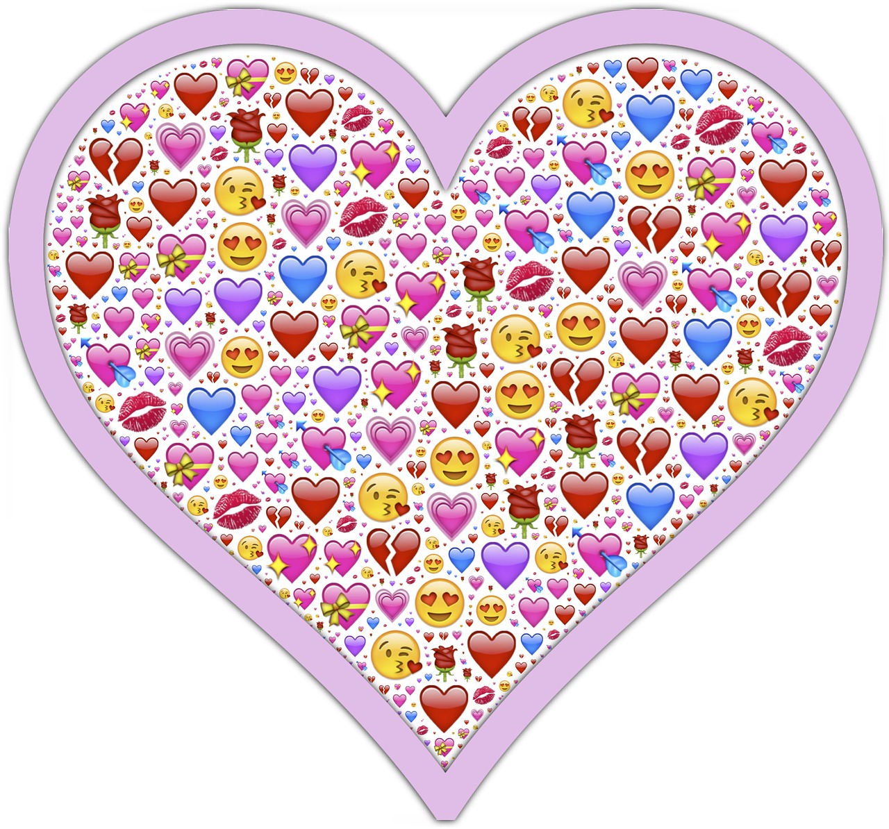 heart emoji affection free photo