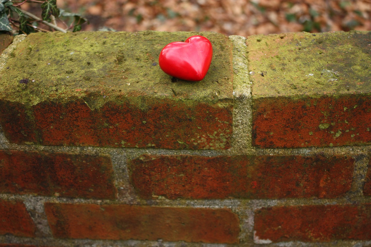 heart wall sad free photo