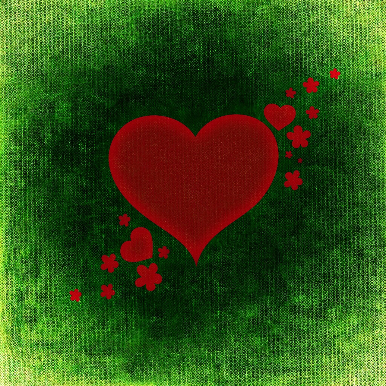 heart valentine's day greeting card free photo