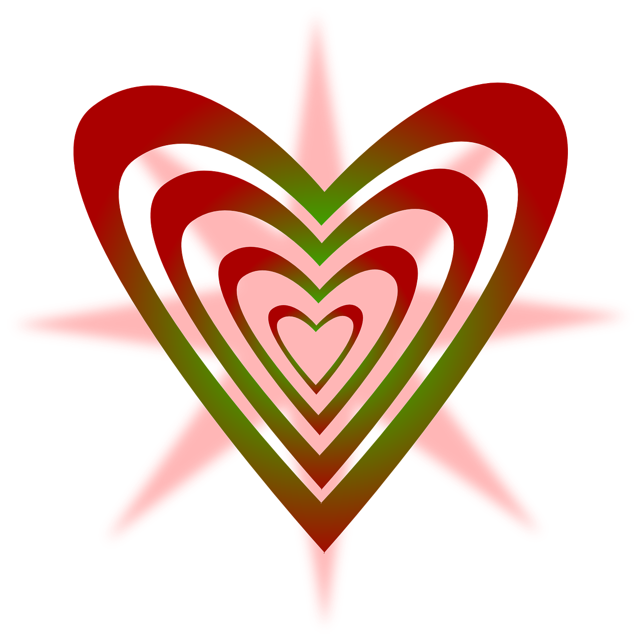 heart love star free photo