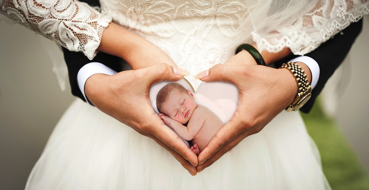 heart family baby free photo