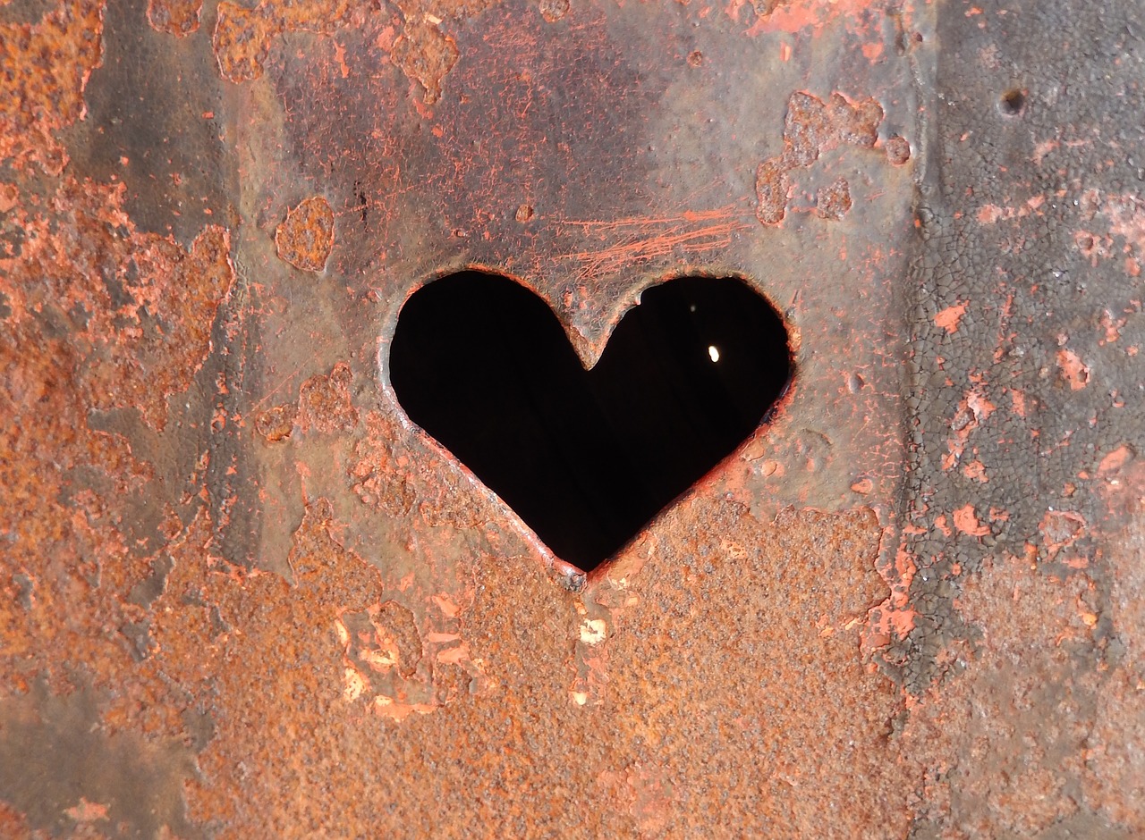 heart stainless affection free photo