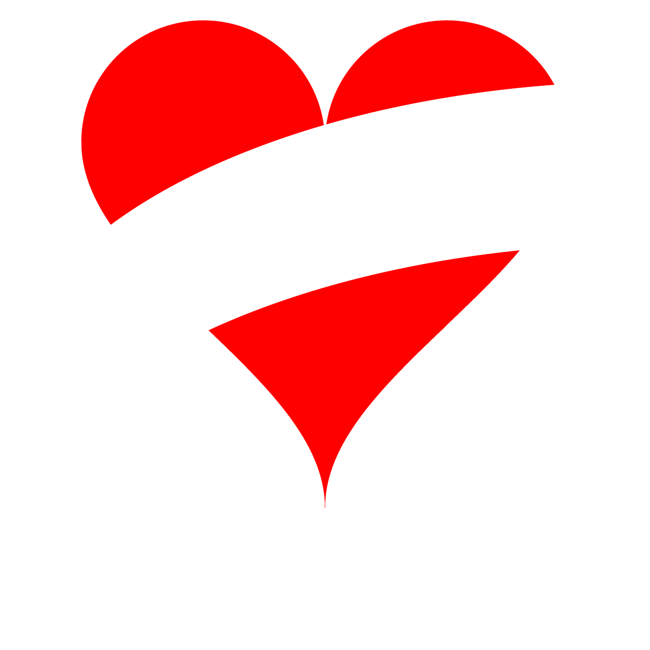 heart love flag free photo