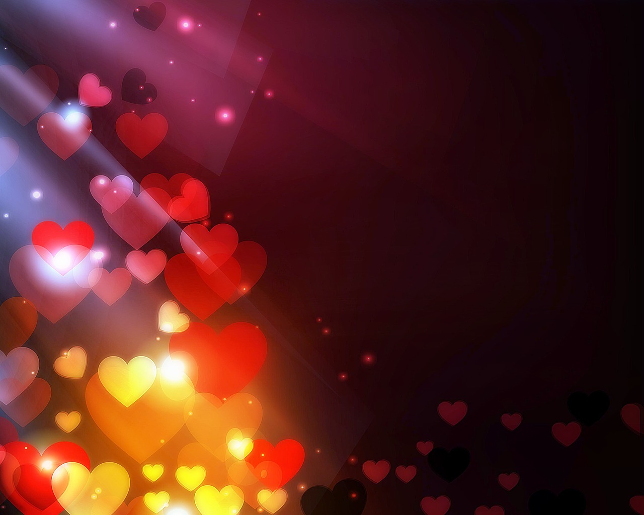 heart color valentine free photo