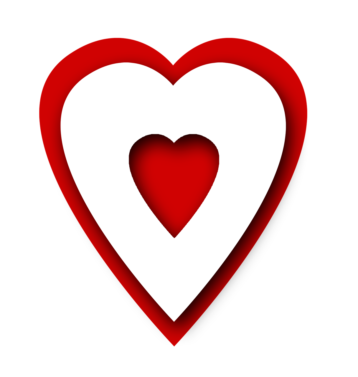 heart red png free photo