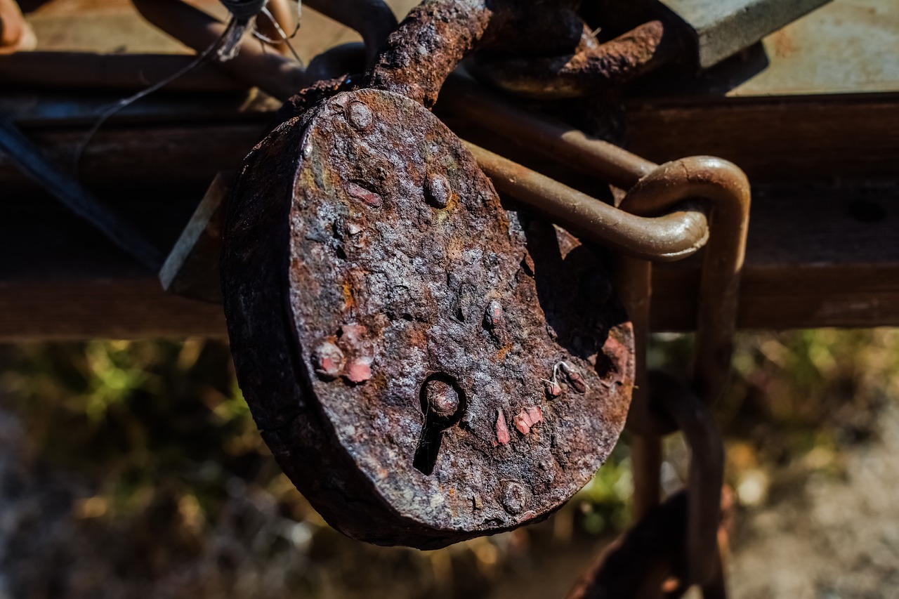 heart love padlock free photo