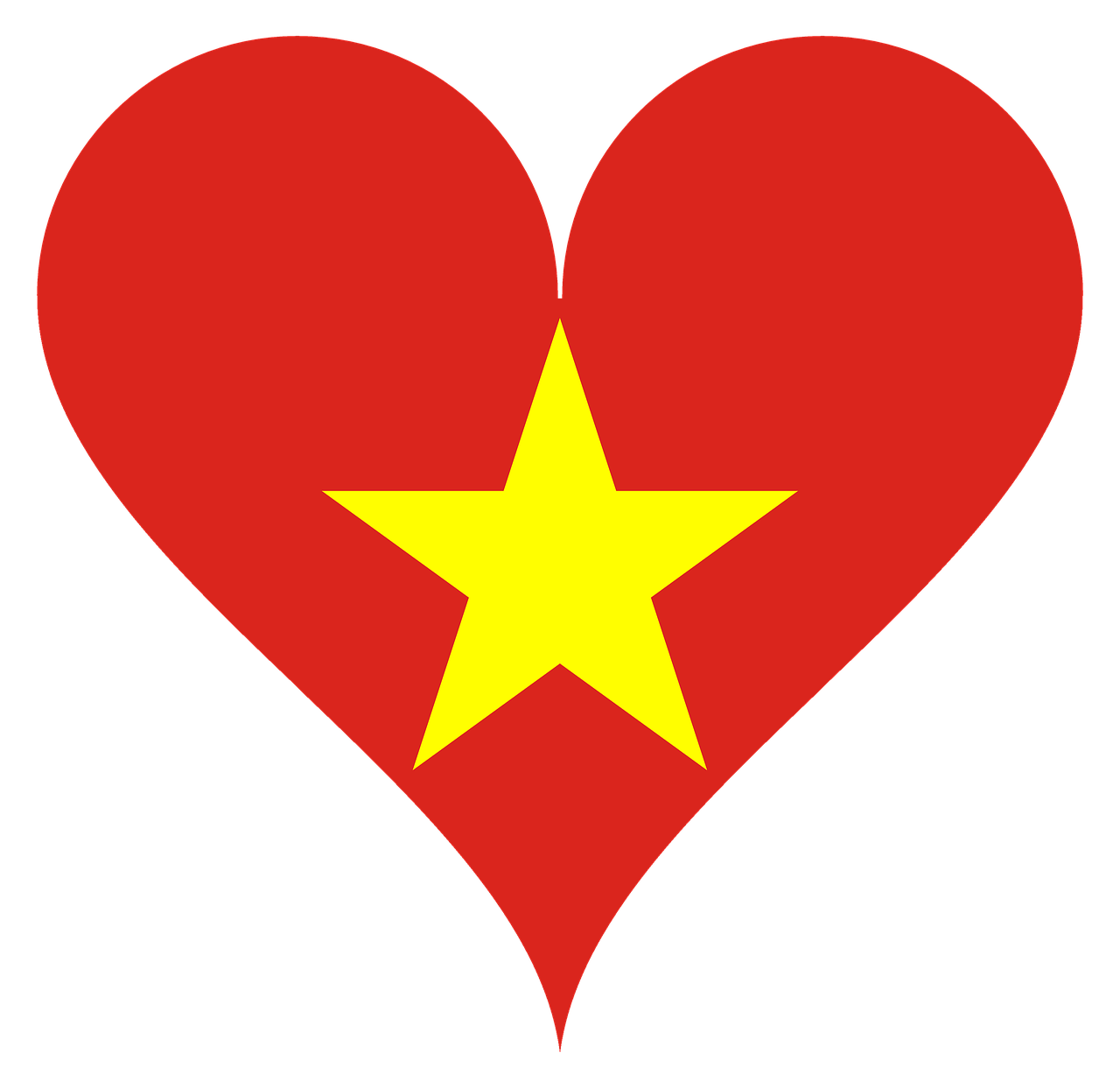 heart love vietnam free photo