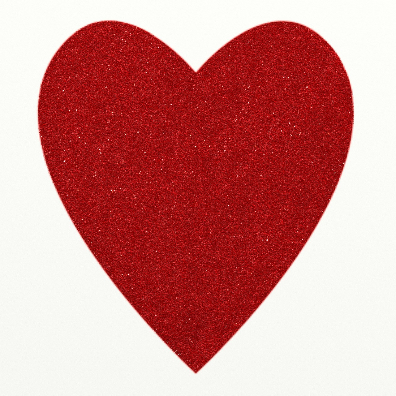 heart glitter red free photo