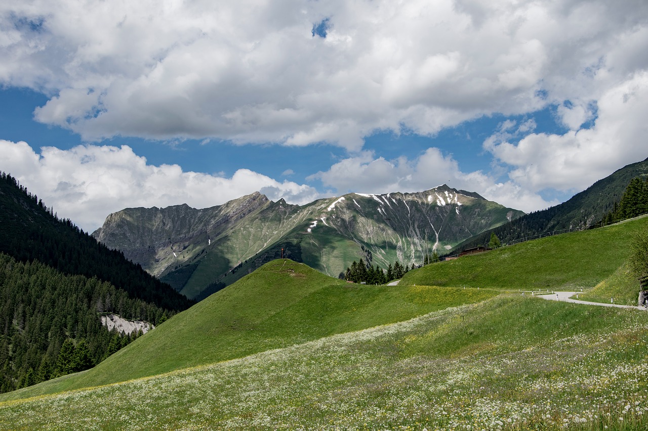 heart alps landscape free photo