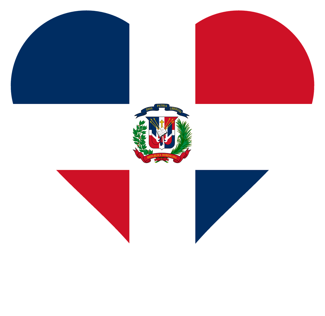 heart love dominican republic free photo