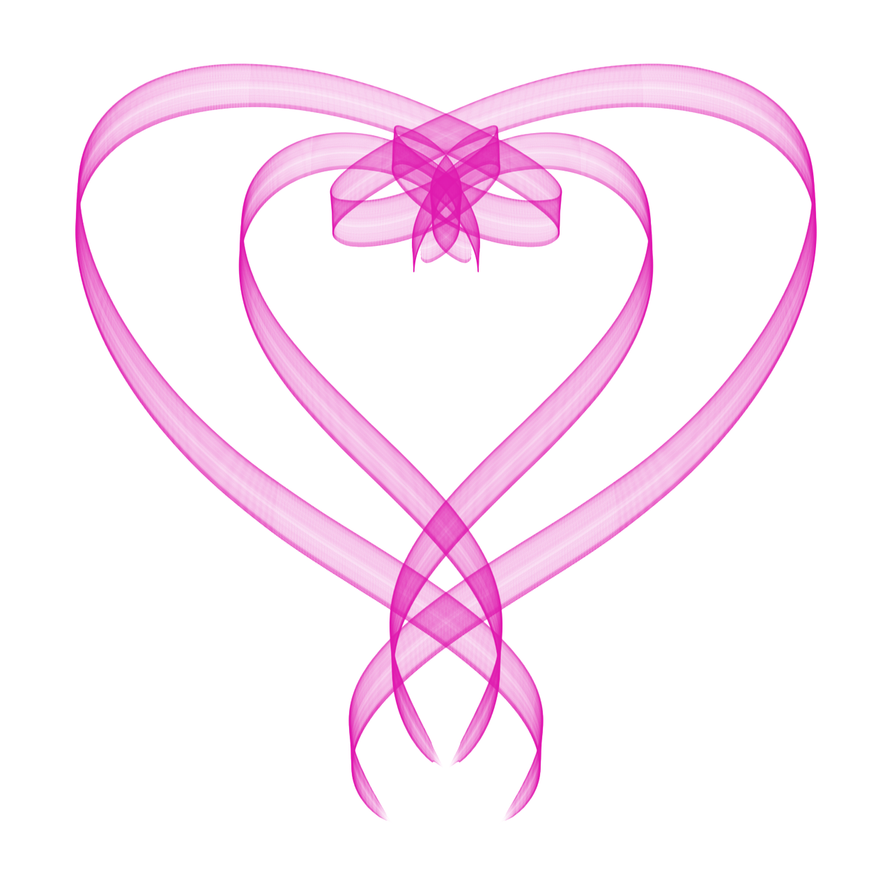 heart hearts ribbons free photo